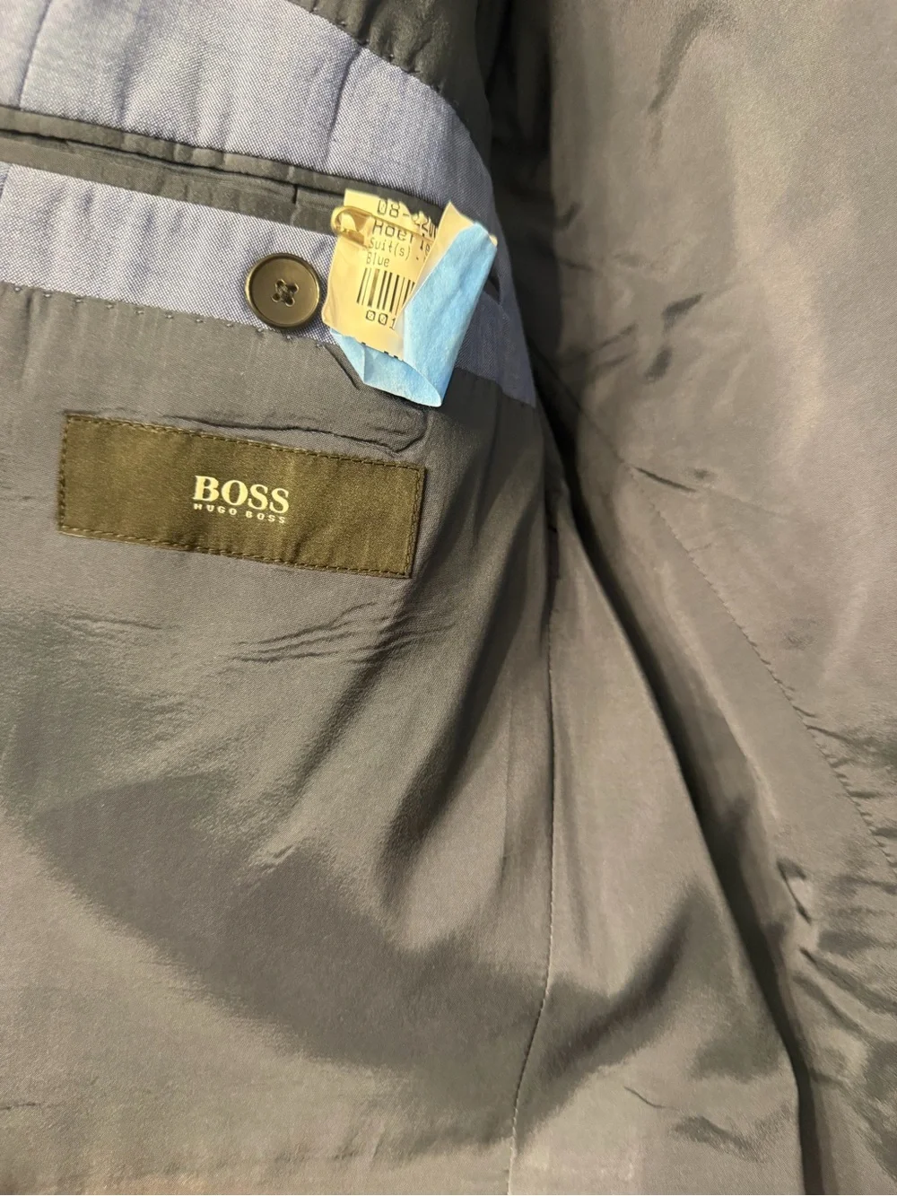 Boss details jacket